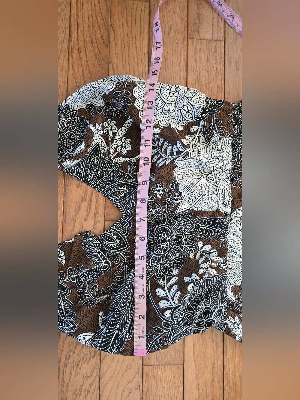 Loft Floral Halter Maxi Pocket Dress brown and white patterned floral New Nwt 2 - Picture 8 of 10
